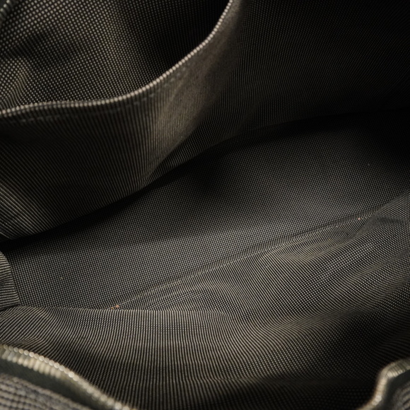 Auth Hermes Her Line Yale Line MM Women's Canvas Tote Bag Black - Picture 4 of 11